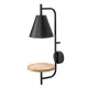 Rábalux Azome bükk-fekete falikar (RAB-71293) E27 1 izzós IP20