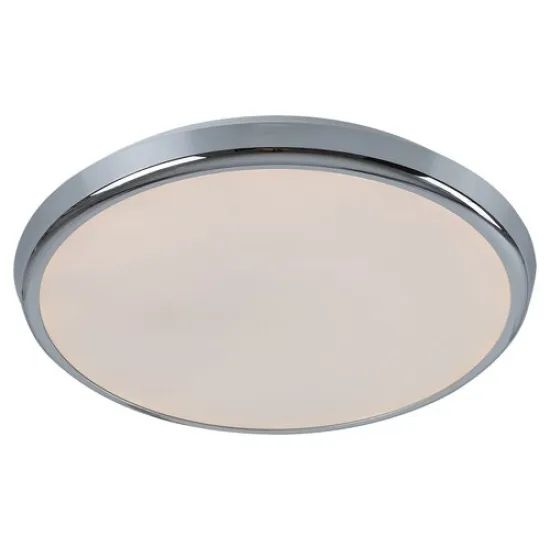 Rábalux Balthasar króm-fehér LED fürdőszobai mennyezeti lámpa (RAB-3464) LED 1 izzós IP44