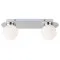 Rábalux Becca króm-fehér fürdőszobai mennyezeti lámpa (RAB-2111) G9 2 izzós IP44