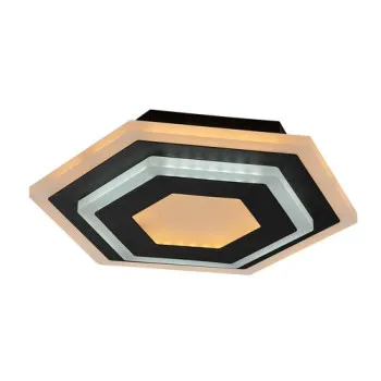 Rábalux Bitsi fekete-fehér LED mennyezeti lámpa (RAB-71113) LED 1 izzós IP20