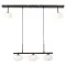 Rábalux Calista fekete-fehér függesztett lámpa (RAB-3060) G9 5 izzós IP20