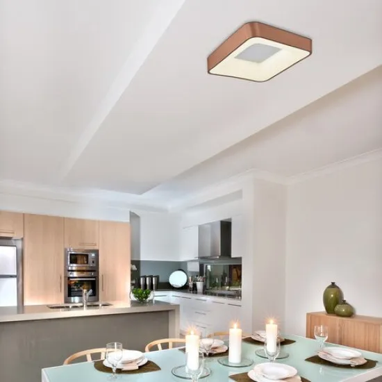 Rábalux Carmella arany-fehér mennyezeti lámpa (RAB-5057) LED 1 izzós IP20