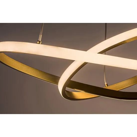Rábalux Castiel arany LED függesztett lámpa (RAB-72215) LED 1 izzós IP20
