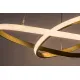 Rábalux Castiel arany LED függesztett lámpa (RAB-72215) LED 1 izzós IP20