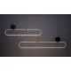 Rábalux Circado fekete-arany LED függesztett lámpa (RAB-72268) LED 1 izzós IP20