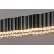 Rábalux Cital fekete LED függesztett lámpa (RAB-72214) LED 1 izzós IP20
