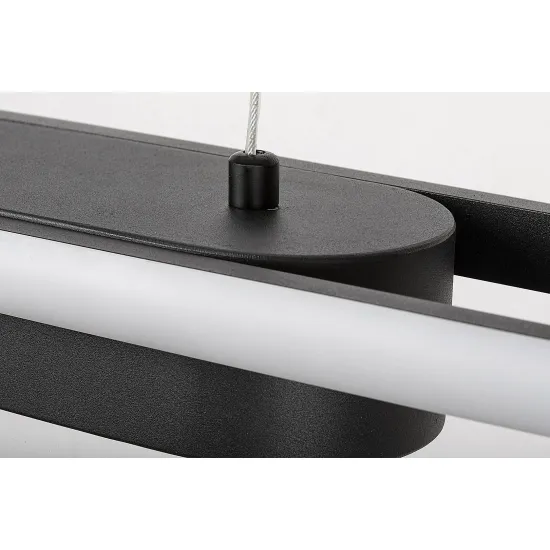 Rábalux Contessa fekete LED függesztett lámpa (RAB-72030) LED 1 izzós IP20