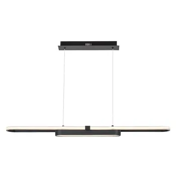 Rábalux Contessa fekete LED függesztett lámpa (RAB-72030) LED 1 izzós IP20