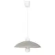 Rábalux Cupola range szürke-fehér függesztett lámpa (RAB-1408) E27 1 izzós IP20