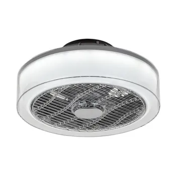 Rábalux Dalfon szürke LED mennyezeti csillár ventilátor (RAB-6857) LED 1 izzós IP20 Rábalux Dalfon szürke LED mennyezeti csillár ventilátor (RAB-6857) LED 1 izzós IP20