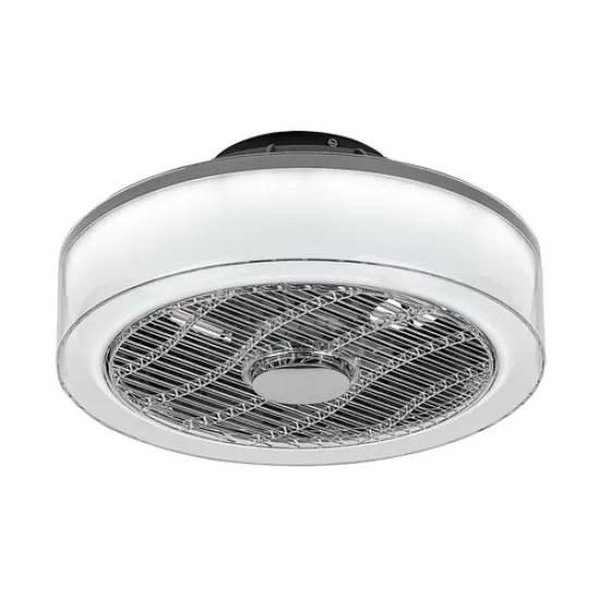 Rábalux Dalfon szürke LED mennyezeti csillár ventilátor (RAB-6857) LED 1 izzós IP20