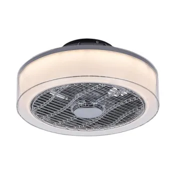 Rábalux Dalfon szürke LED mennyezeti csillár ventilátor (RAB-6857) LED 1 izzós IP20 Rábalux Dalfon szürke LED mennyezeti csillár ventilátor (RAB-6857) LED 1 izzós IP20