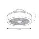 Rábalux Dalfon szürke LED mennyezeti csillár ventilátor (RAB-6857) LED 1 izzós IP20