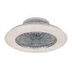 Rábalux Dalfon ezüst-fehér LED mennyezeti csillár ventilátor (RAB-6859) LED 1 izzós IP20