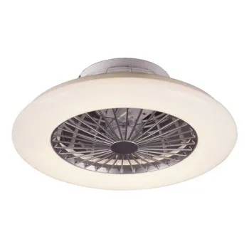 Rábalux Dalfon ezüst-fehér LED mennyezeti csillár ventilátor (RAB-6859) LED 1 izzós IP20 Rábalux Dalfon ezüst-fehér LED mennyezeti csillár ventilátor (RAB-6859) LED 1 izzós IP20