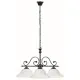Rábalux Dorothea matt fekete-fehér alabástrom csillár (RAB-7773) E27 3 izzós IP20