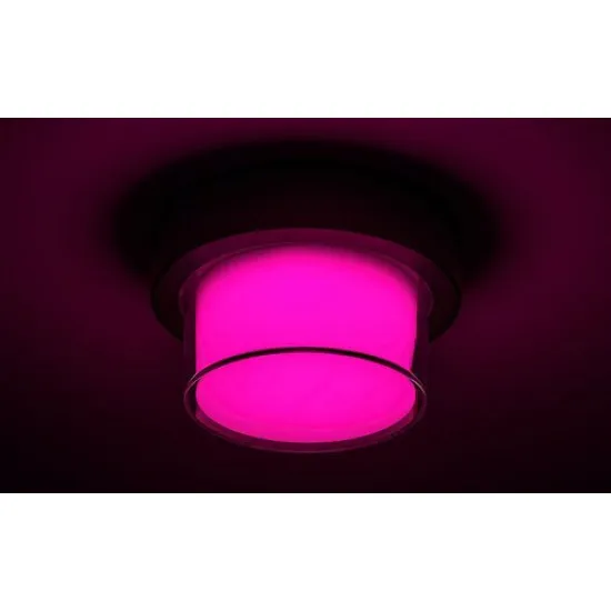 Rábalux Durbe fekete-fehér LED kültéri fali lámpa / LED kültéri mennyezeti lámpa (RAB-7246) LED 1 izzós IP54