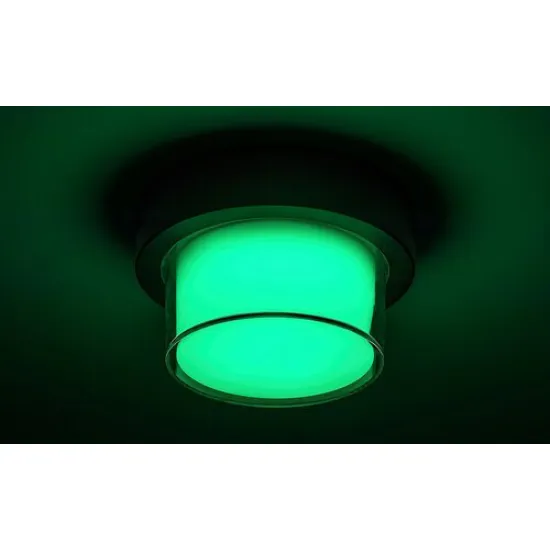 Rábalux Durbe fekete-fehér LED kültéri fali lámpa / LED kültéri mennyezeti lámpa (RAB-7246) LED 1 izzós IP54