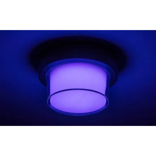Rábalux Durbe fekete-fehér LED kültéri fali lámpa / LED kültéri mennyezeti lámpa (RAB-7246) LED 1 izzós IP54