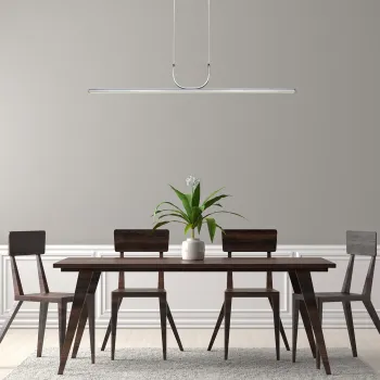 Rábalux Elia króm LED függesztett lámpa (RAB-72129) LED 1 izzós IP20