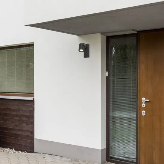 Rábalux Elva antracit kültéri fali lámpa (RAB-7929) GU10 1 izzós IP44