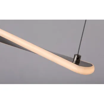 Rábalux Elvio szatin króm LED függesztett lámpa (RAB-72234) LED 1 izzós IP20