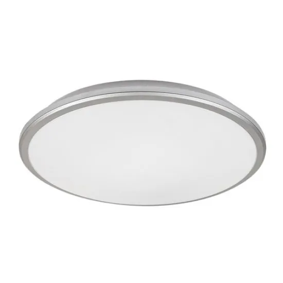 Rábalux Engon ezüst-fehér LED mennyezeti lámpa (RAB-71127) LED 1 izzós IP20
