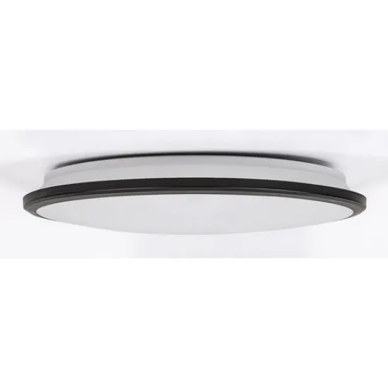 Rábalux Engon fekete-fehér LED mennyezeti lámpa (RAB-71128) LED 1 izzós IP20