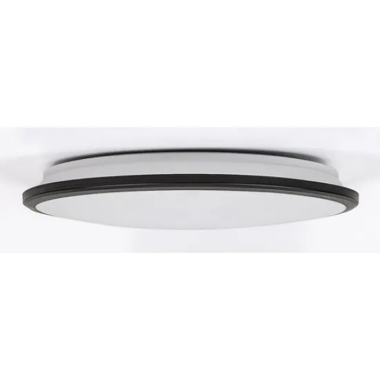 Rábalux Engon fekete-fehér LED mennyezeti lámpa (RAB-71130) LED 1 izzós IP20