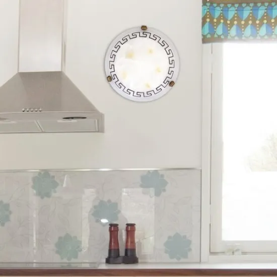 Rábalux Etrusco fehér alabástrom-bronz mennyezeti lámpa (RAB-7648) E27 1 izzós IP20