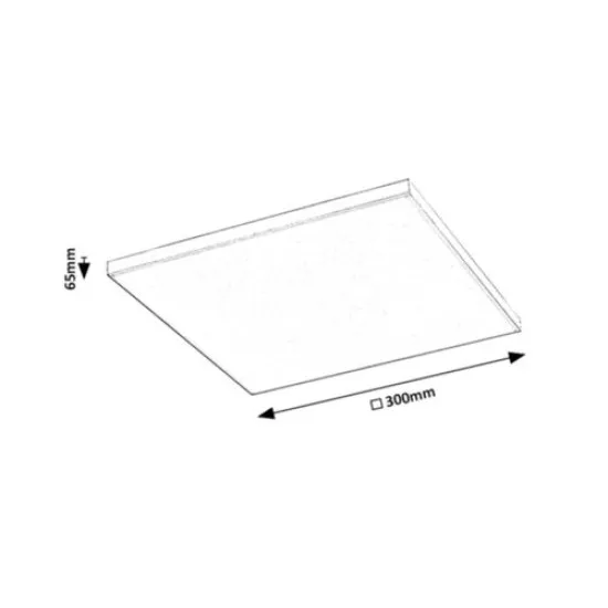 Rábalux Faramir fehér LED beépíthető lámpa (RAB-71001) LED 1 izzós IP20