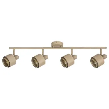 Rábalux Fedora barna-arany mennyezeti spotlámpa (RAB-3550) E14 4 izzós IP20