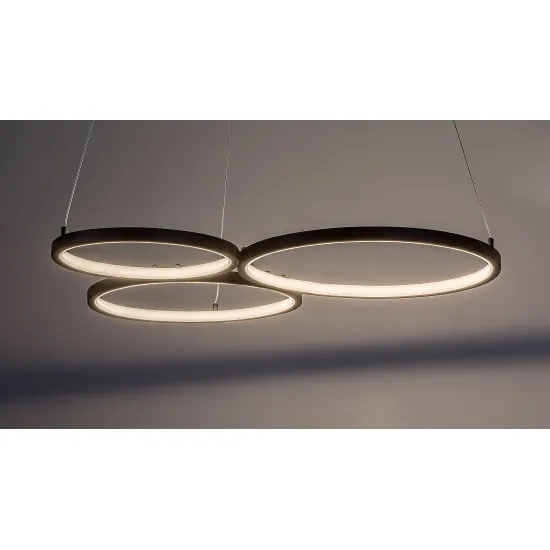 Rábalux Formand fekete LED függesztett lámpa (RAB-72297) LED 1 izzós IP20