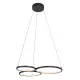Rábalux Formand fekete LED függesztett lámpa (RAB-72297) LED 1 izzós IP20