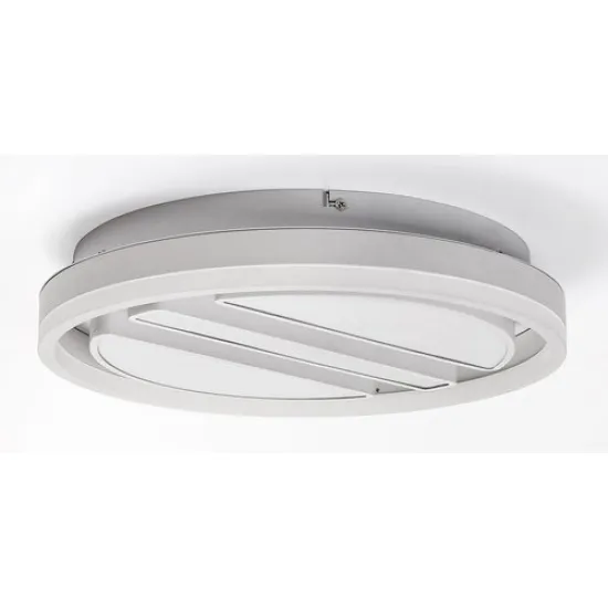 Rábalux Gremin fekete-fehér LED mennyezeti lámpa (RAB-71112) LED 1 izzós IP20