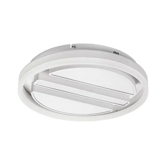Rábalux Gremin fekete-fehér LED mennyezeti lámpa (RAB-71112) LED 1 izzós IP20