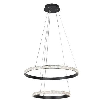 Rábalux Grete fekete LED függesztett lámpa (RAB-72259) LED 1 izzós IP20