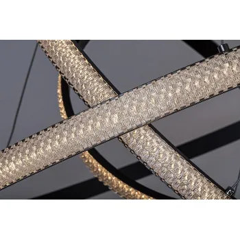 Rábalux Grete fekete LED függesztett lámpa (RAB-72260) LED 1 izzós IP20