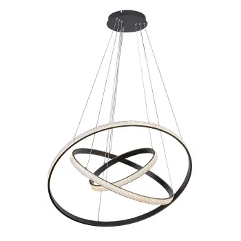 Rábalux Grete fekete LED függesztett lámpa (RAB-72260) LED 1 izzós IP20