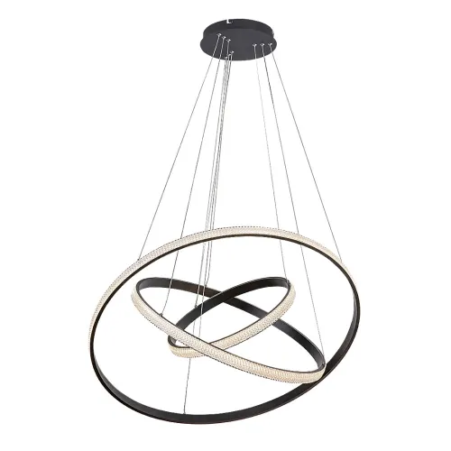 Rábalux Grete fekete LED függesztett lámpa (RAB-72260) LED 1 izzós IP20