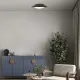 Rábalux Hafsa fekete-arany LED mennyezeti lámpa (RAB-71187) LED 1 izzós IP20