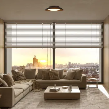 Rábalux Hafsa fekete-arany LED mennyezeti lámpa (RAB-71188) LED 1 izzós IP20