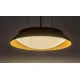 Rábalux Hafsa fekete-arany LED függesztett lámpa (RAB-72134) LED 1 izzós IP20