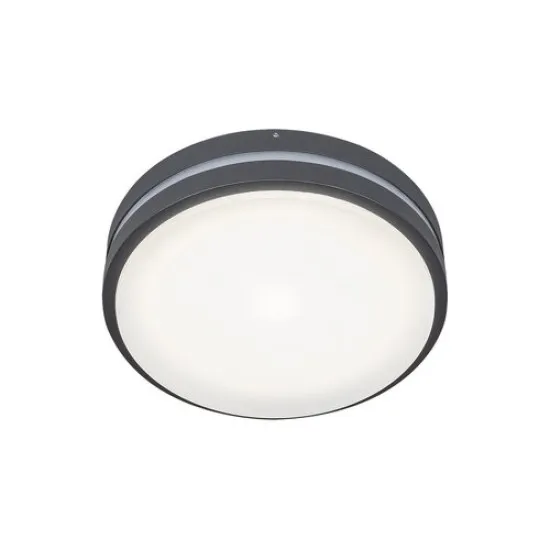 Rábalux Hamburg antracit-fehér LED kültéri mennyezeti lámpa (RAB-8847) LED 1 izzós IP44