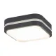 Rábalux Hamburg antracit-fehér LED kültéri mennyezeti lámpa (RAB-8850) LED 1 izzós IP44
