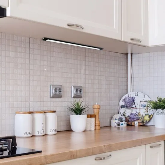 Rábalux Hanson fekete-fehér LED mozgásérzékelős pultmegvilágító lámpa (RAB-78026) LED 1 izzós IP20 Rábalux Hanson fekete-fehér LED mozgásérzékelős pultmegvilágító lámpa (RAB-78026) LED 1 izzós IP20