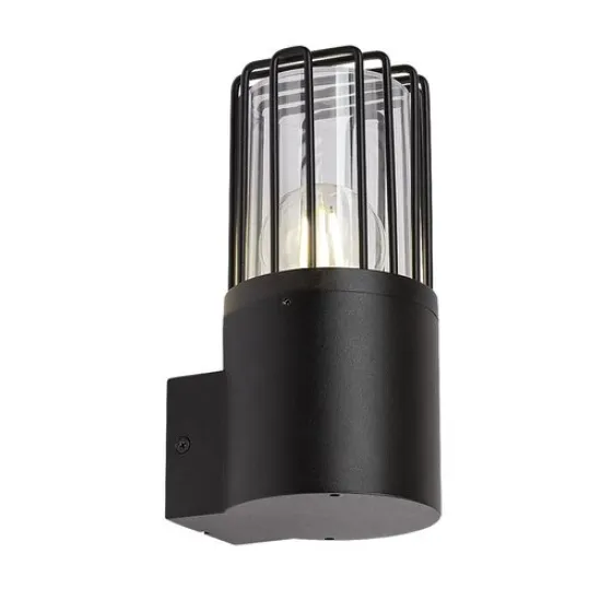 Rábalux Haren fekete kültéri fali lámpa (RAB-77083) E27 1 izzós IP54