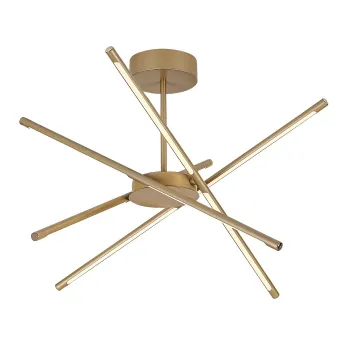 Rábalux Henli2 arany LED mennyezeti lámpa (RAB-71339) LED 1 izzós IP20