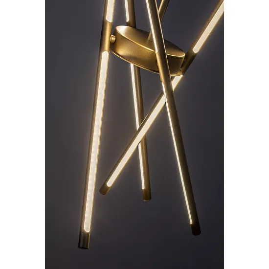 Rábalux Henli2 arany LED függesztett lámpa (RAB-72339) LED 1 izzós IP20