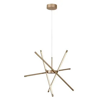 Rábalux Henli2 arany LED függesztett lámpa (RAB-72339) LED 1 izzós IP20